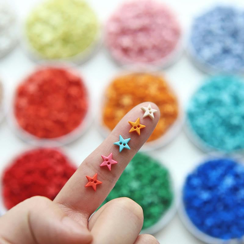 Bottoni in resina da 12 mm Scrapbook Cuore 2 fori Fornure per