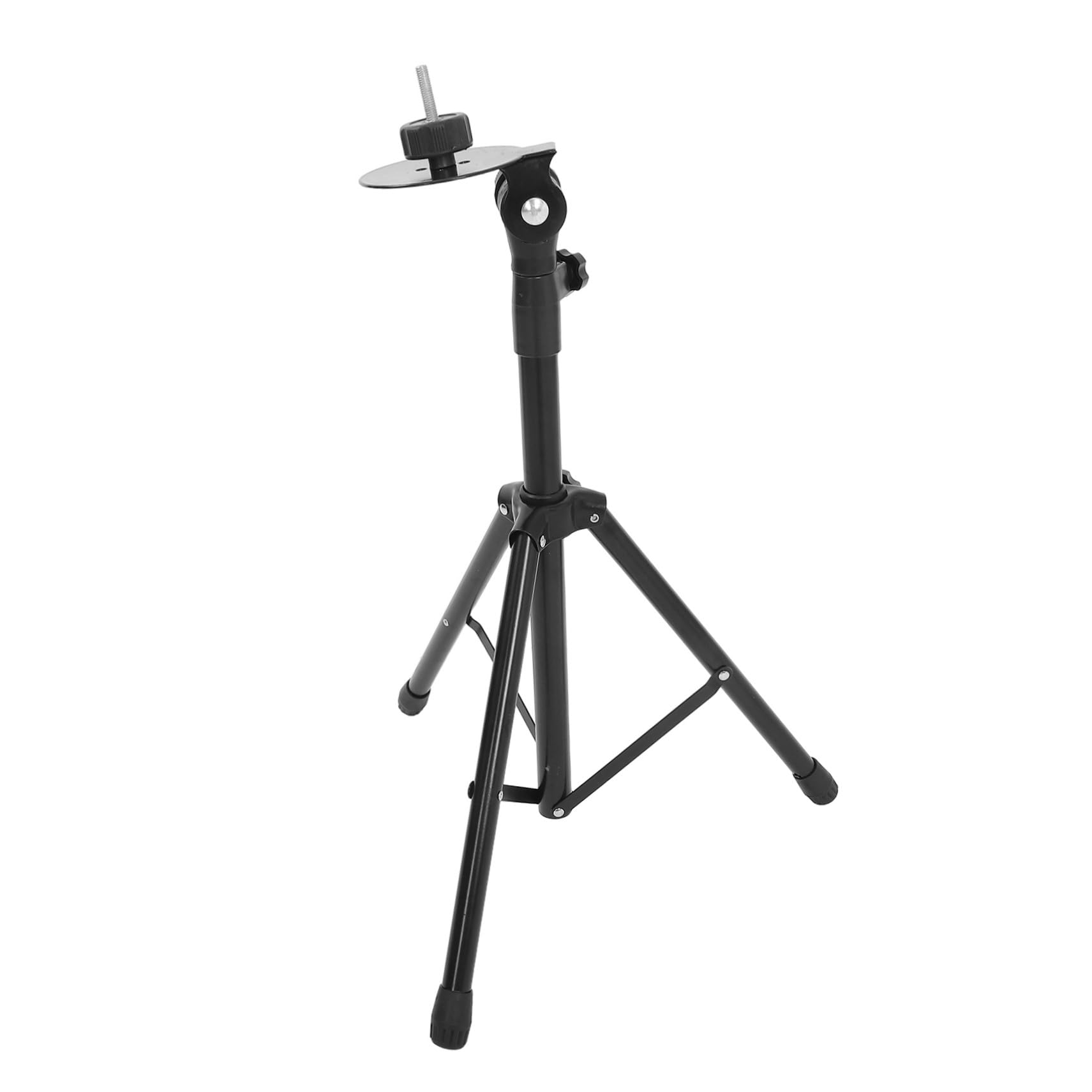 Toddmomy Cymbal Stand for Drum Adjustable Metal Holder Portable Practice Pad Kit Compatible with Various Percussion Instruments Beginner-friendly Design