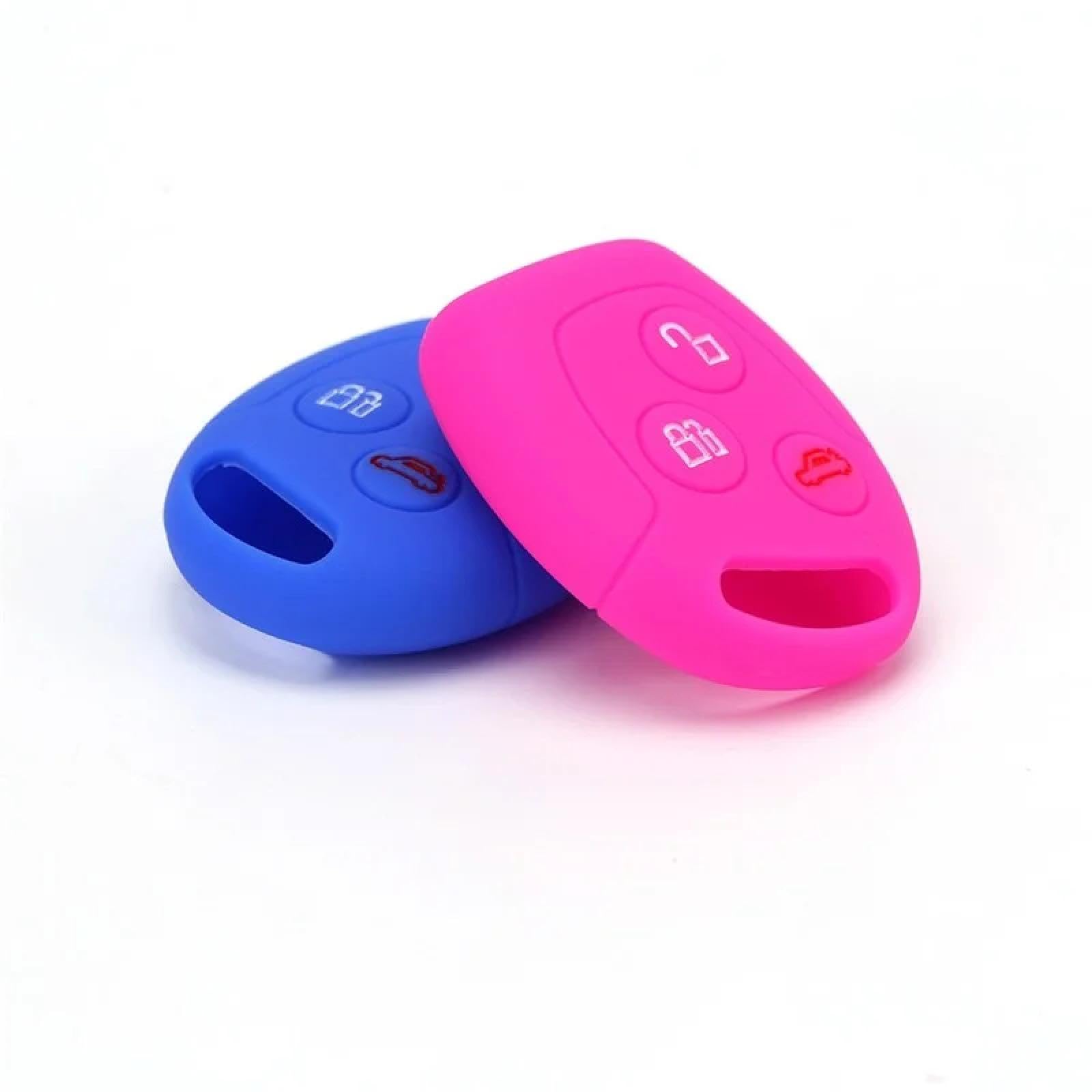 OTMIK Custodia in silicone per chiave auto, adatta per Ford