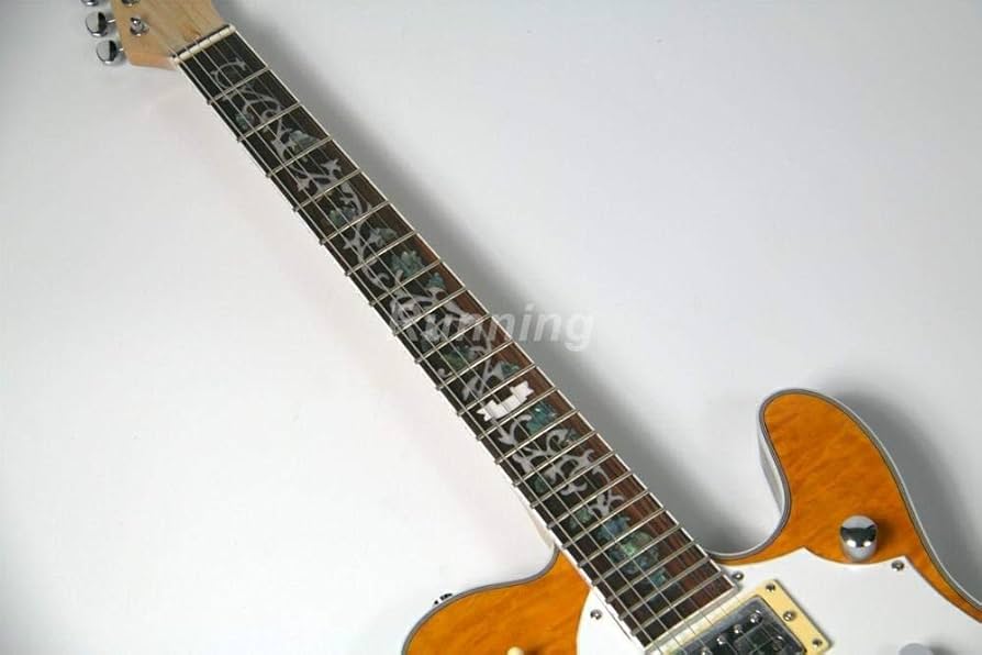 Amazon.co.jp: エレクトリックギターセミホロウボディキルト