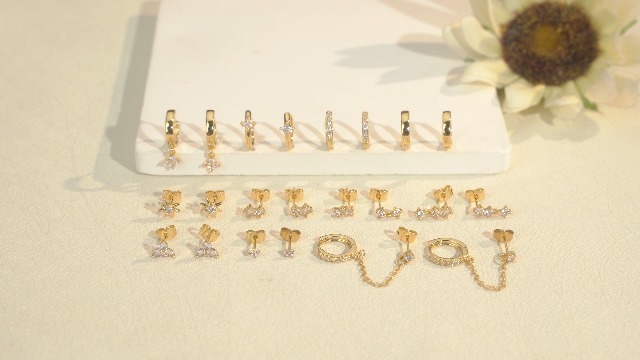 Amazon.com: ZELORES 11/12 Pairs Gold Hoop Earrings for Women