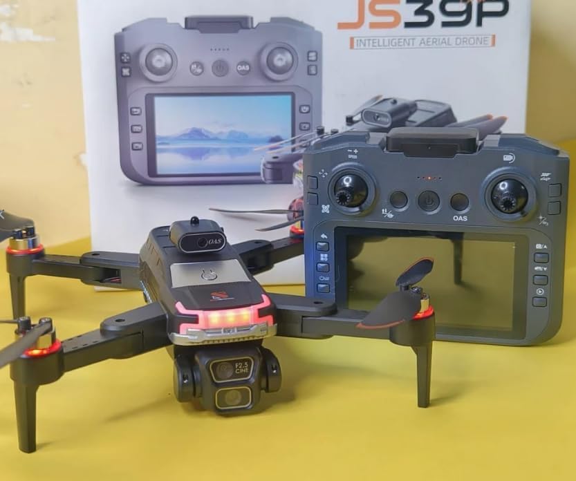 Image of JS39 Pro Drone with Intelligent Obstacle Avoidance, Dual Camera, 90 Degrees Lens (JS39 PRO)