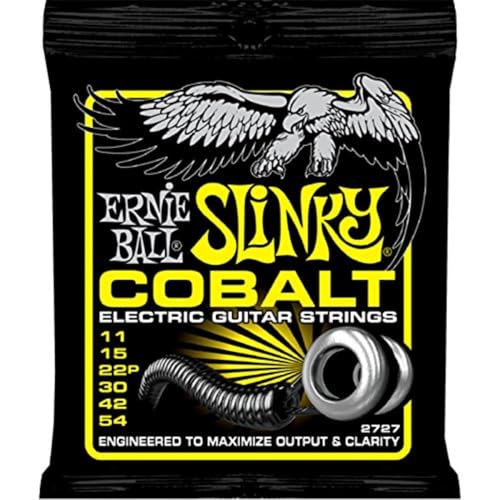 Image of Ernie Ball Beefy Slinky Cobalt Electric Guitar Strings, 11-54 Gauge (P02727)