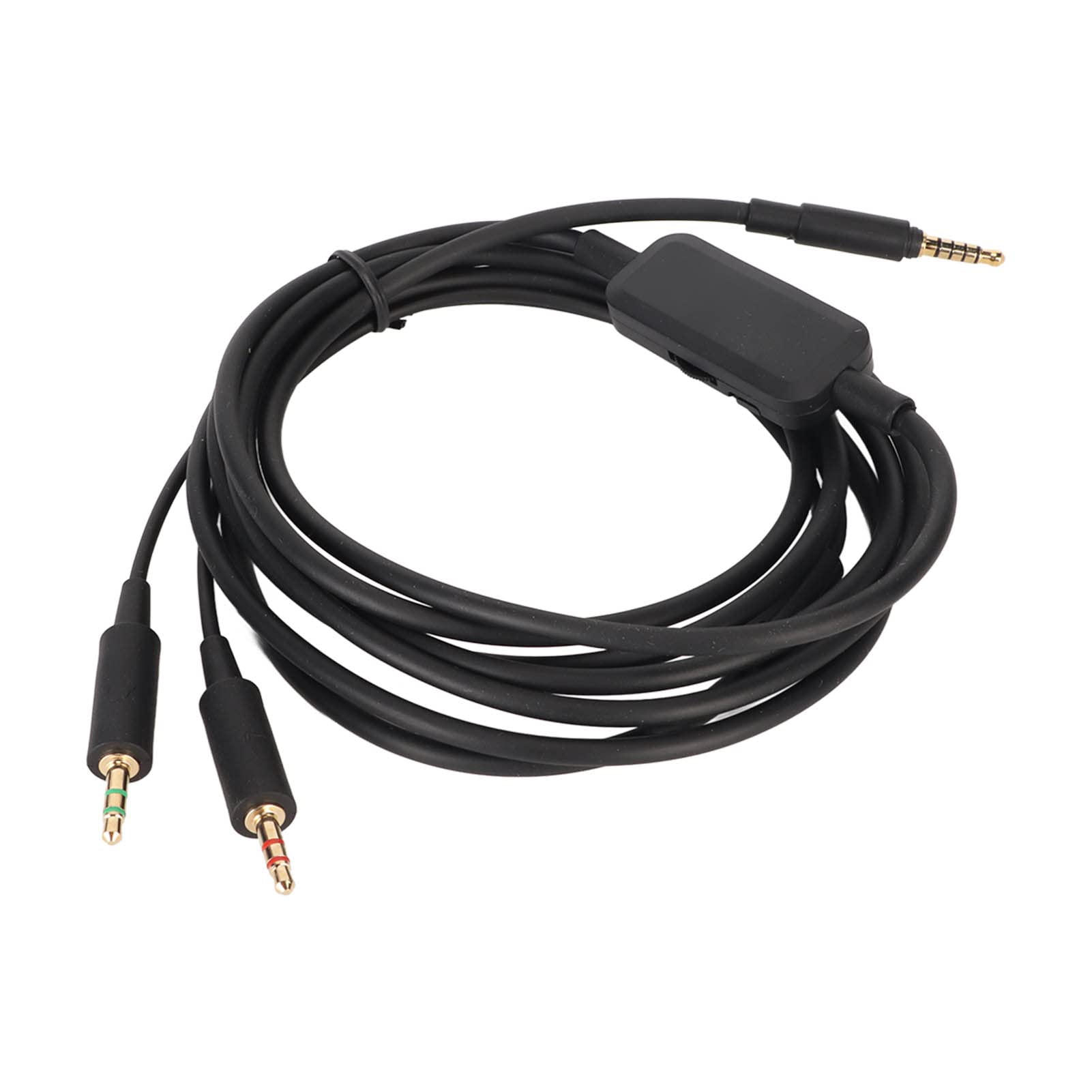 Kopfhörer-Ersatzkabel, Ersatz-Kopfhörerkabel, Kompatibel mit 3,5-mm-Lautstärkeregler-Soundkabel, für MMX300 MMX300 Headset der 2. Generation