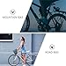 VANZACK Bike Rear Seat Bicycle Manned Cushion Universal Bicycle Rear Seat Cushion Mountain Bike Back Shelf Seat Replacement Saddle for Men Women