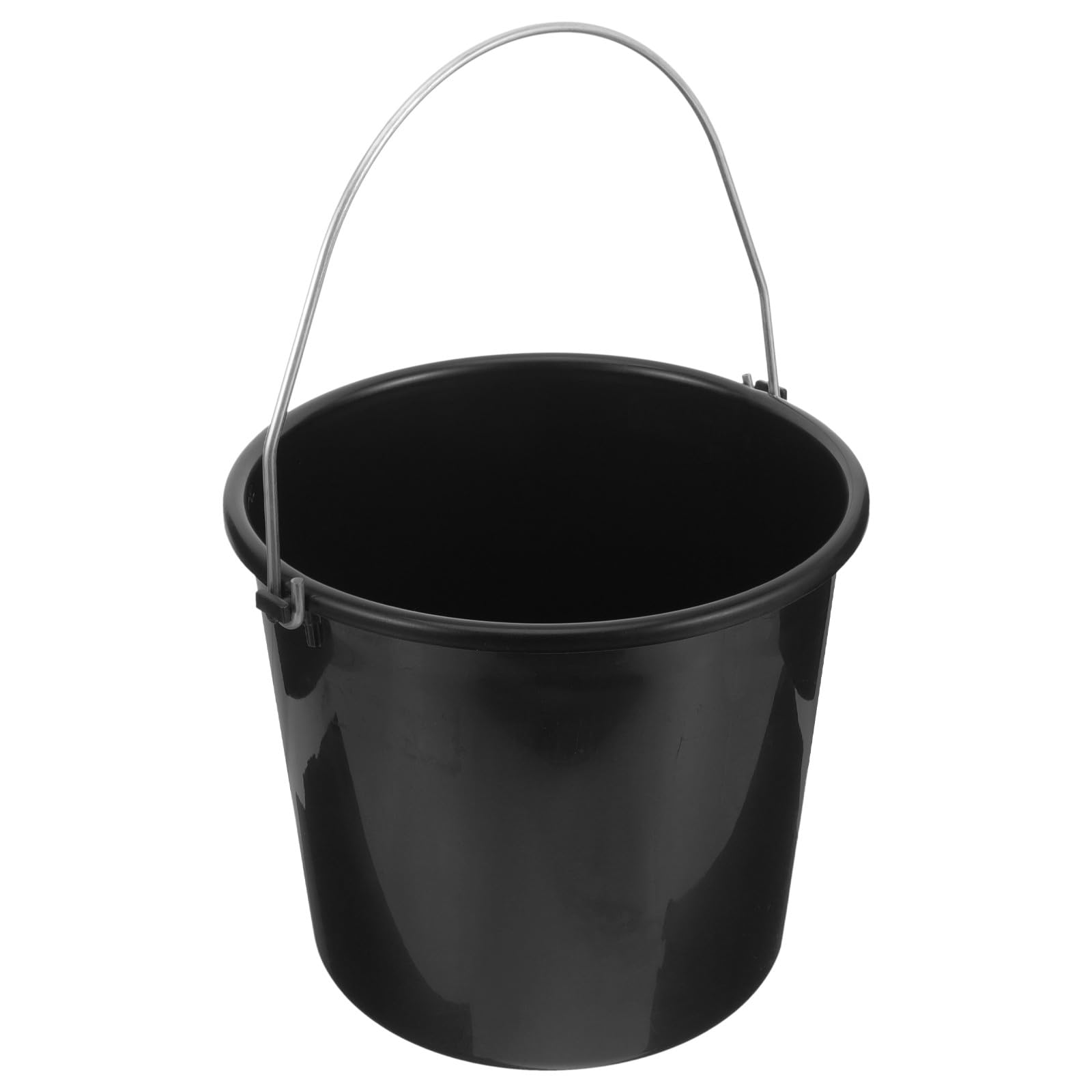 Cubo portátil de 8 litros para alimentación de terneros con asa, contenedor de plástico grueso para agua y pienso para terneros de granja, suministro multifuncional de ganado para uso en ranchos