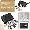 NEWHEY Handtasche Damen 15,6 Zoll Shopper Damen Groß Arbeitstasche Tote mit Clutch PU Leder Aktentasche Damen Laptoptasche Messenger Umhängetasche für Schule Büro Reisen Business #3
