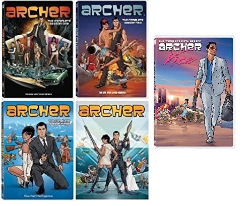 Archer Complete Series Seasons 1-5 Set Archer Complete Series Seasons 1-5 Set