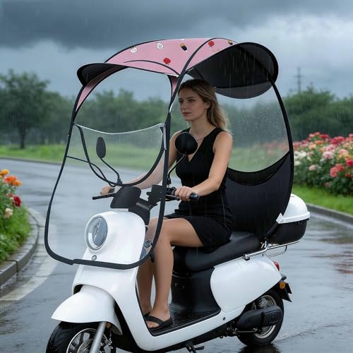 Housse de pluie pour scooter de mobilité pour rester au sec dehors