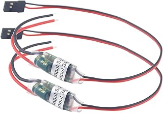 SoloGood 2 Pack RC BEC UBEC 5V 3A Step Down UBEC Module for RC Quadcopter Airplane FPV Camera Servo Power Supply