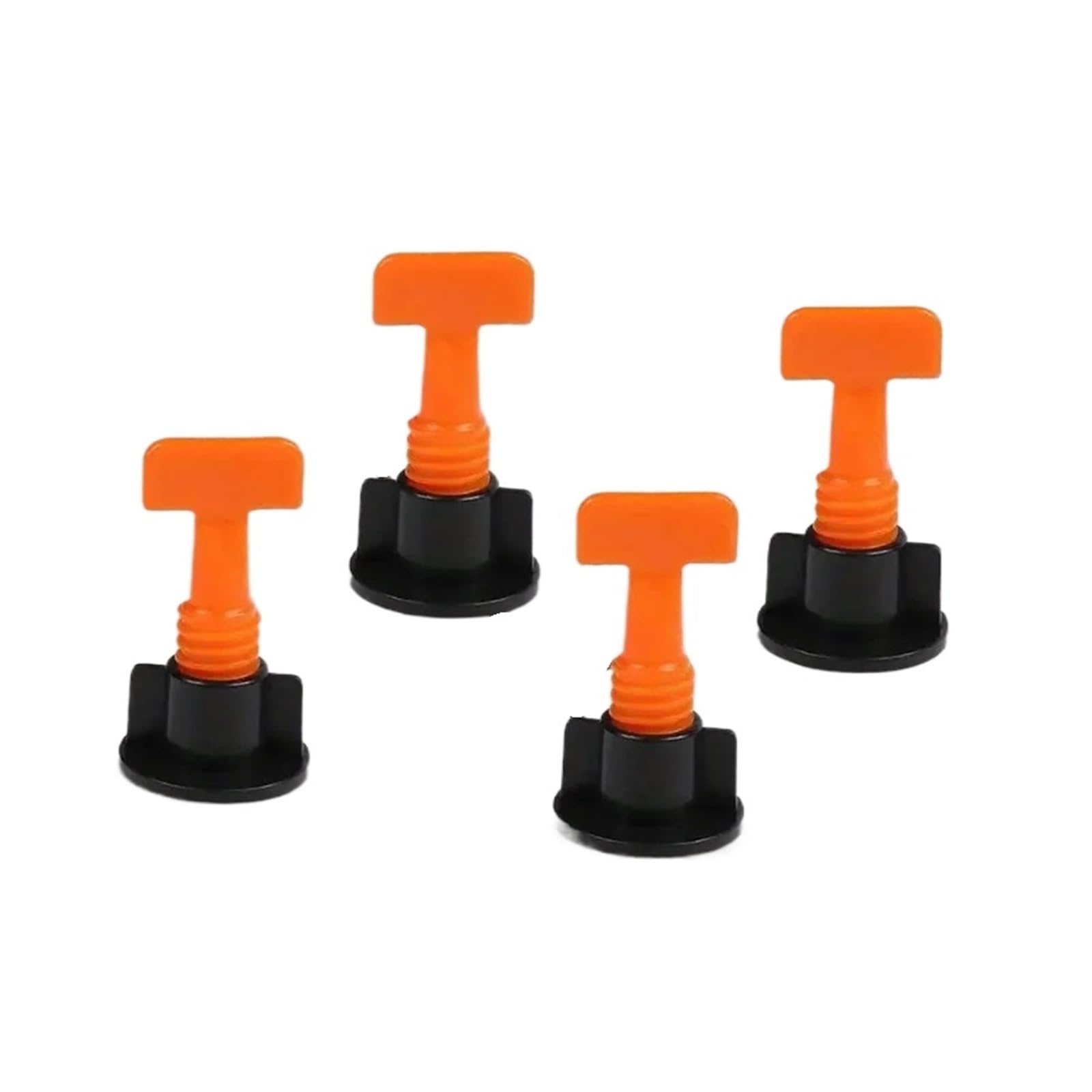 Sistema de nivelación baldosas cerámica for pisos, clips espaciadores, kit porcelana, herramientas construcción for la colocación y fijación a pared Para Paredes De Pisos(Black 204Pcs)