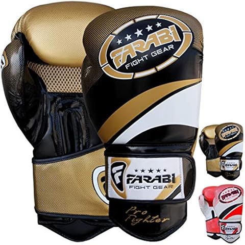 Farabi 10-oz Boxing Training Gloves Cover