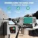 Magnetic Drill, 1450W 2" Boring Diameter, 820 RPM Mag Drill Press with 2 Coring Bits, 8 Twist Drills, 1450W Power Magnetic, for Metal Surface, Industrial and Home Improvement(1450W-8850)