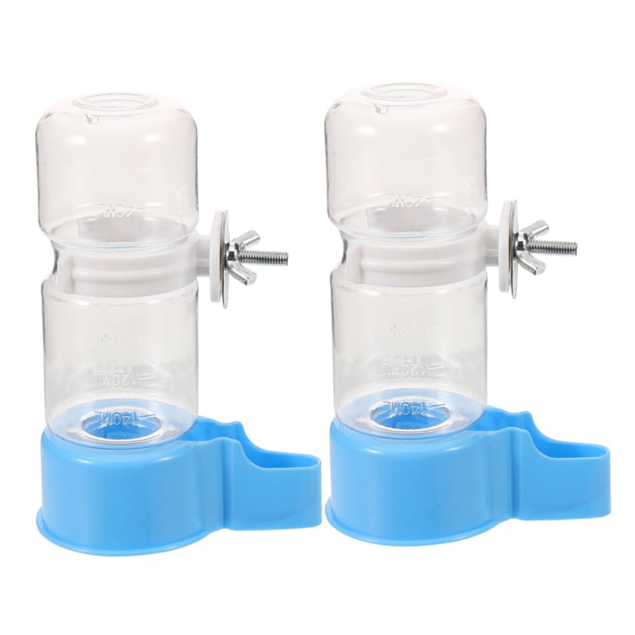 Yardwe 8pezzi Dispenser Per Uccelli Abbeveratoio Per Pappagalli Accessori Per Uccelli Design Pratico e Facile Da Usare Riutilizzabile e Resistente
