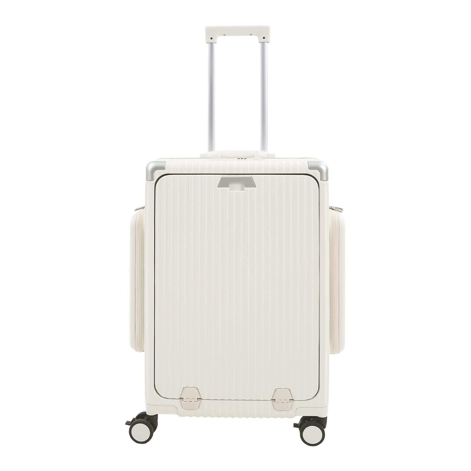 Bagaglio a mano da 61 cm con lucchetto a combinazione, valigia rigida a 3