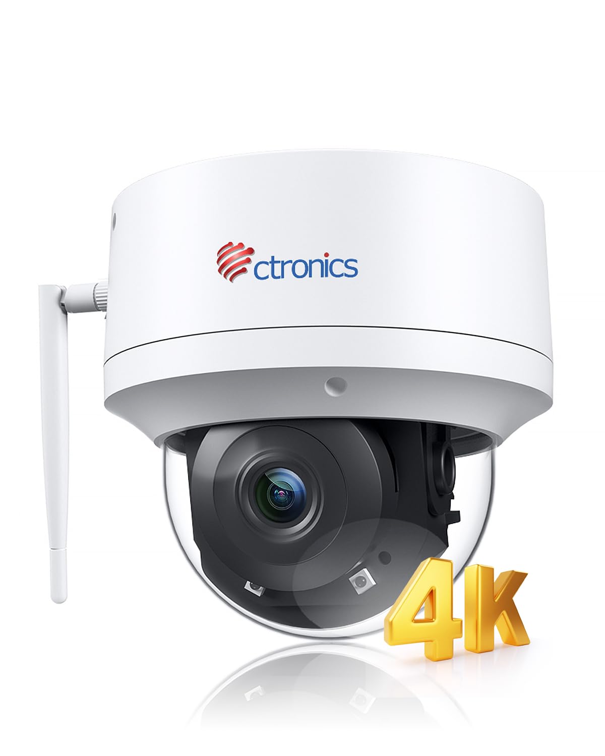 Amazon.co.jp: Ctronics 防犯カメラ 屋外 4K AI追跡機能 5GWi-Fi 64GB