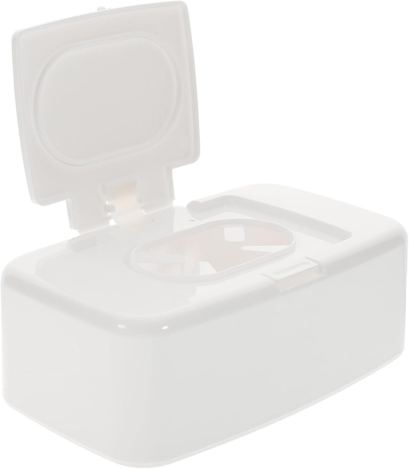 Button Press Wipe Dispenser Box Reusable PP Cover Holder