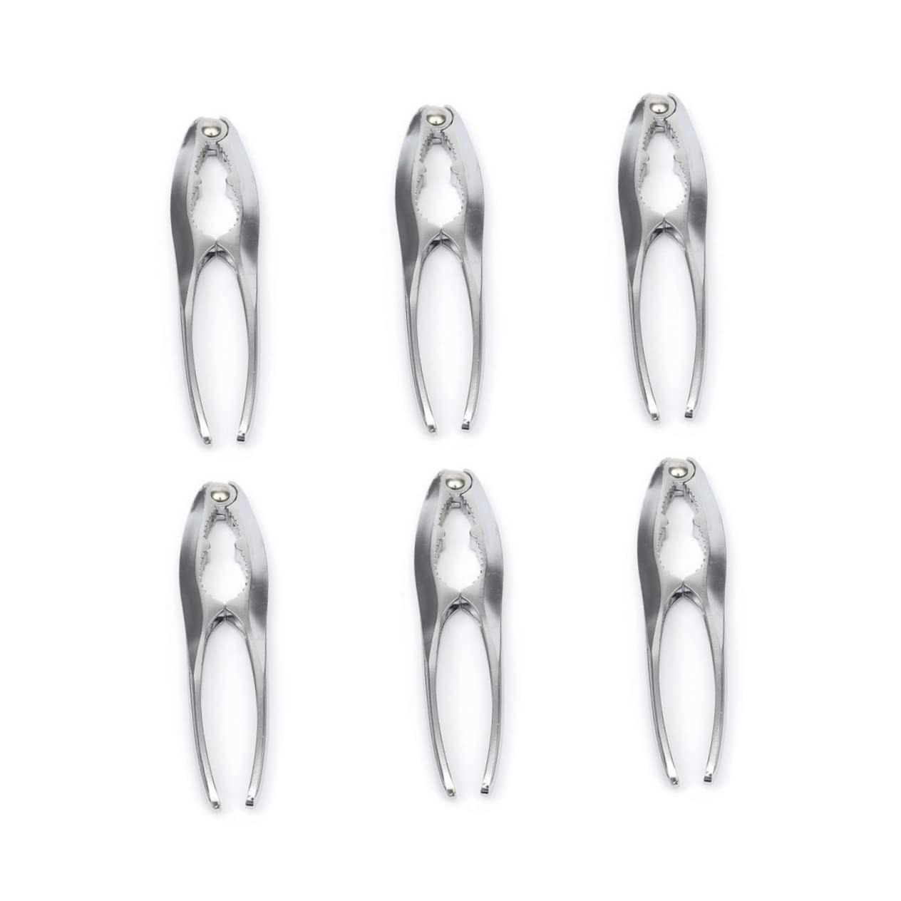 Set in Argento 12 Frutti Mare Nylon di Utensili per Pezzi