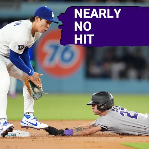 The Colorado Rockies are nearly no hit by the Los Angeles Dodgers cover art