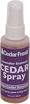 Household Essentials CedarFresh 84802 Cedar Power Spray with Lavender Essence Scent | Protects Closets | Restores Scent to Cedar Wood Accessories | 2 fl. oz., Purple