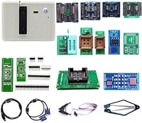 XGOIENZI RT809H Programmer 13 Sockets EMMC-Nand Flash Extremely Fast Universal Chip Kit IC Programmer eprom Adapters with Cables ISP Cables TSOP48 TSOP56 CAR/DVD/TV