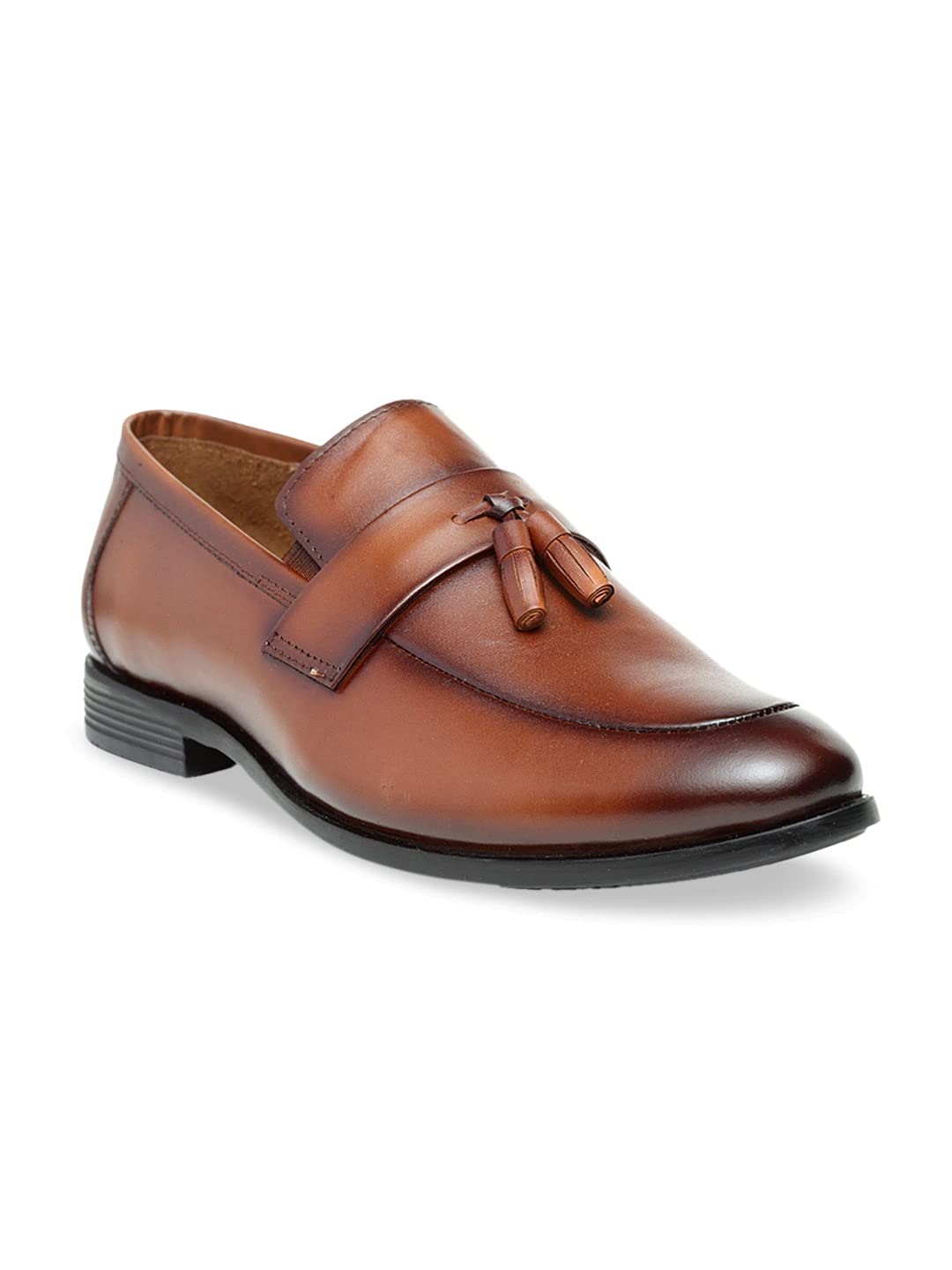 Teakwood Genuine Leather Loafer & Mocassins Shoes for Men(Wood Brown) (B0977CFP64) Amazon Price History, Amazon Price Tracker