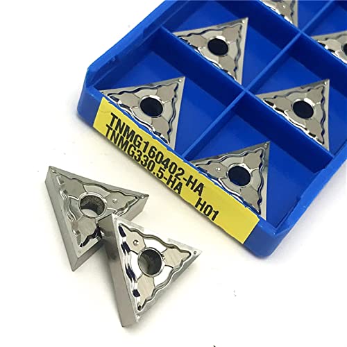 10PCS Puntas para Torno Externo DOLUNTO TNMG160402 miniatura 2
