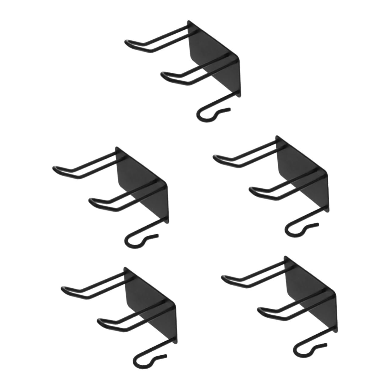 Garneck 5pcs Handheld Steam Ironing Machine Hanger Wall Mount Laundry Hanger Holder