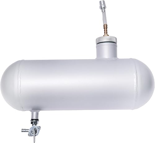 Miniatura 47 de JMCHstore Cilindro de tanque de combustible de aluminio de 4 x 11 pulgadas para Coleman Baja Montser Mega moto Predator Hemi non 212, Massimo Axis