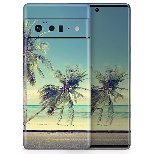 Design Skinz Beach Trip Skin Decal Vinyl Full-Body Wrap Kit Compatible with Google Pixel 4A (5G)