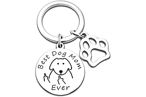 Sentimental Dog Mom Keychain