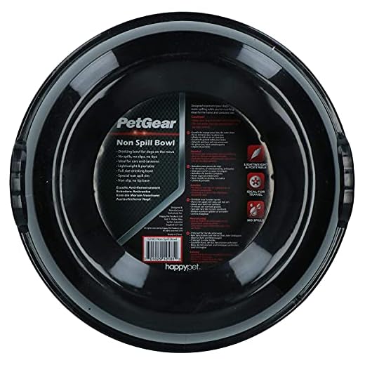 "PetGear" Non-Spill Bowl for Dogs