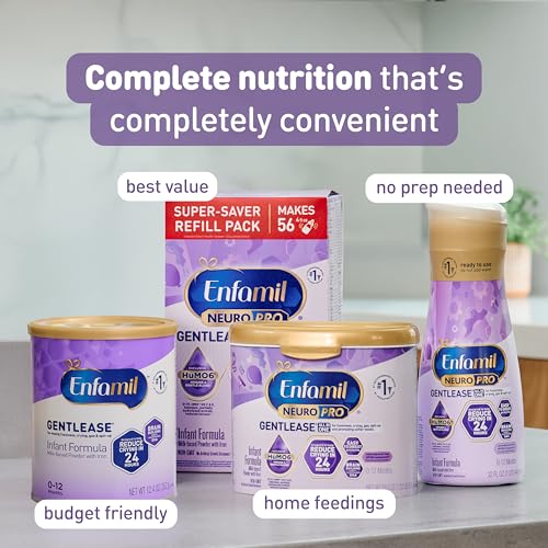 Enfamil Gentlease Easy to Digest Baby Formula, 19.9 Oz, 4 CT - image 5