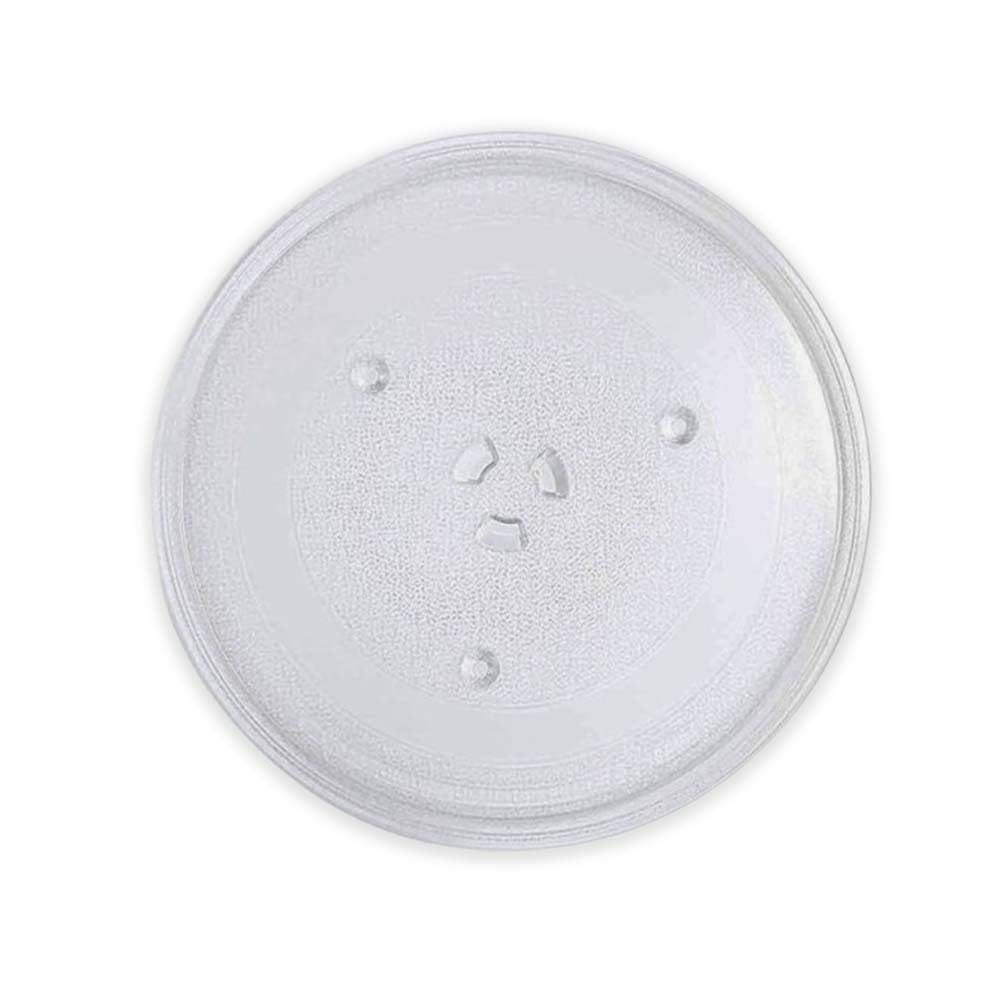 Plateau Micro Onde Tournant Universel 27 cm Verre 3 Attaches