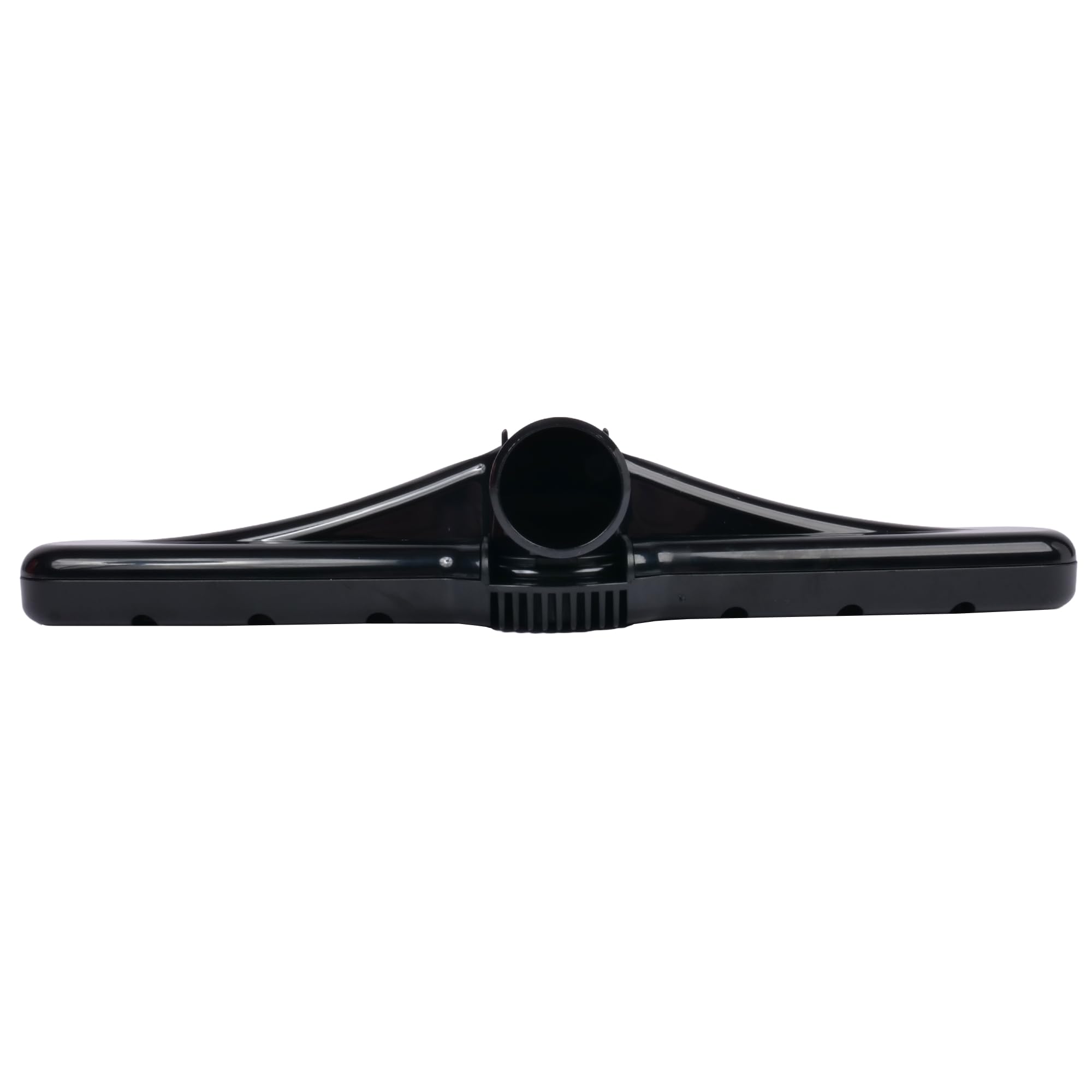 Cen-Tec Systems 99824, Traverse 35,6 cm kommerzielles Vakuum-Zubehör-Set für mehrere Oberflächen, mit 2-teiligem Aluminium-S-Stab für Rucksack-Staubsauger, Schwarz