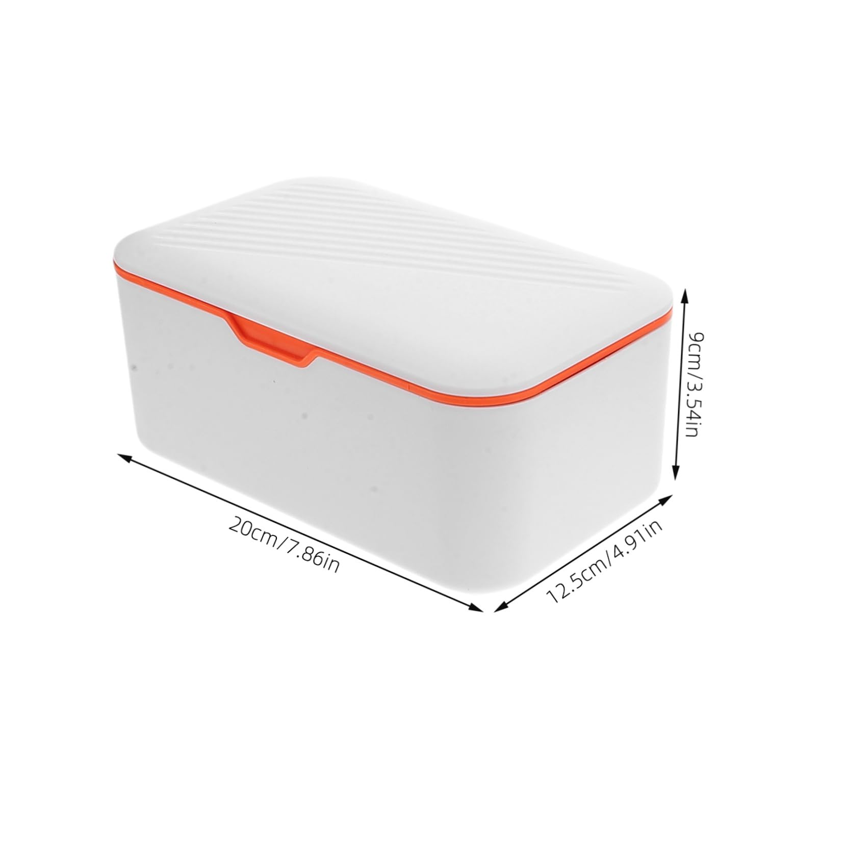 BESTonZON Boîte à Lingettes Humides avec Couvercle, 2pcs en PP Élégant et Pratique, Rangement Polyvalent pour Salle de Bain ou Toute Pièce Maison