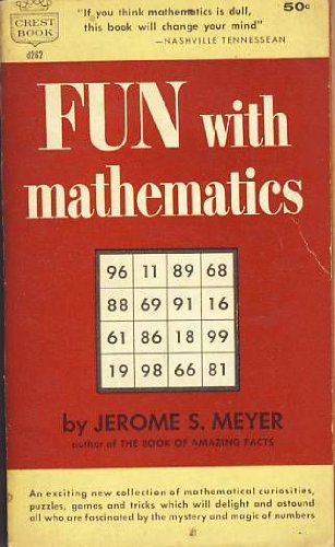 Fun with mathematics B000UDV358 Book Cover