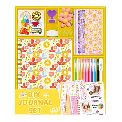 Kit d'artisanat pour journal intime, cadeau créatif idéal de papeterie filles