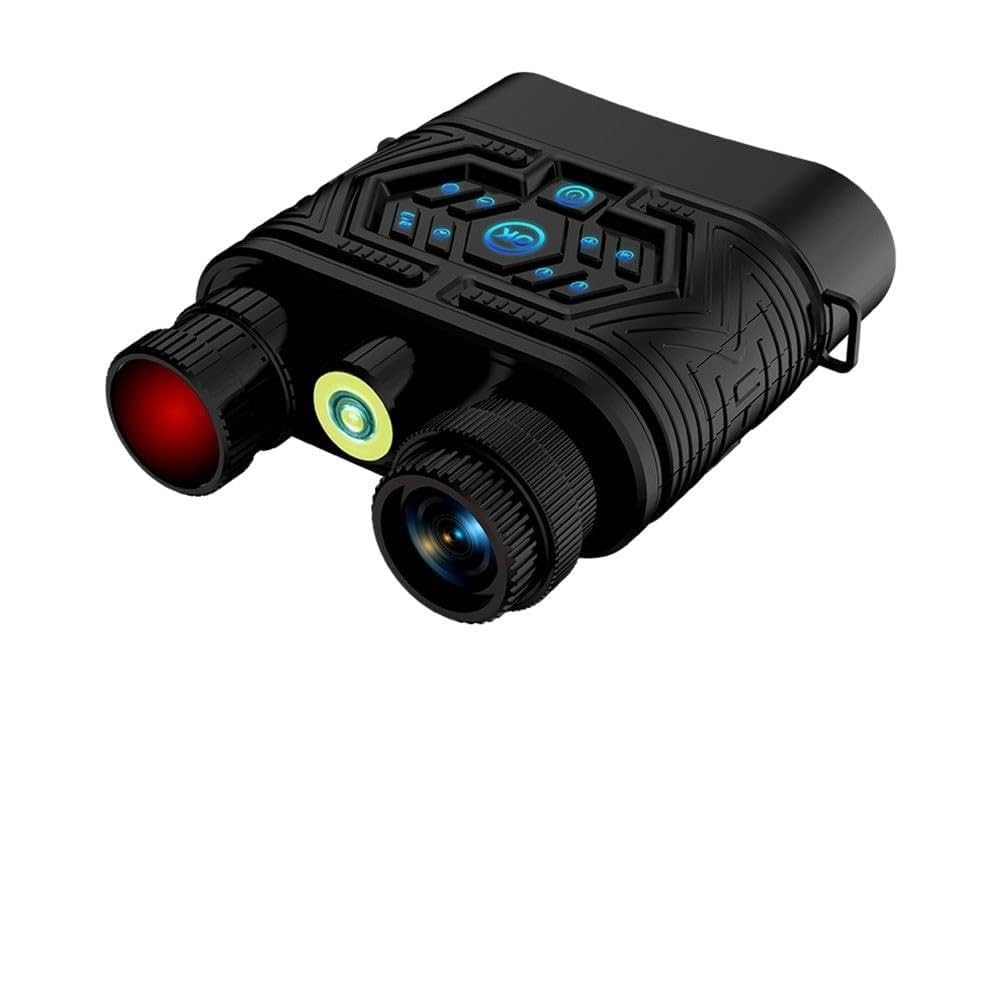 Prismáticos de visión nocturna, prismáticos digitales 4K, pantalla de 3 pulgadas, batería de 5000 mAh, visión amplia de 120° para caza de vida silvestre, camping