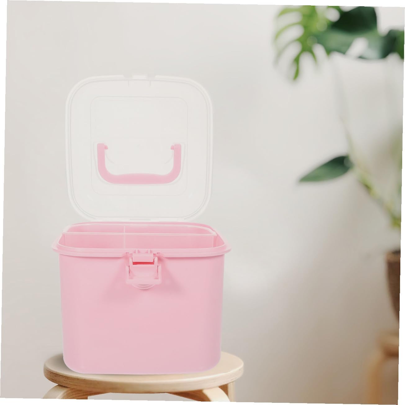 NOLITOY Boys and Girls Hair Accessory Box 3-Tier Jewelry Organizer Portable Storage Case for Cosmetics Nail Art Hair Accessories for Children's Desktop Decor