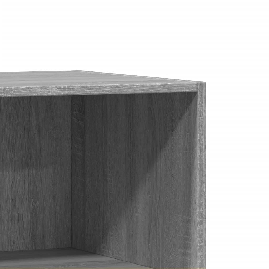 Armario de madera de ingeniería gris Sonoma 48x41x102 cm,Productos del hogar,Organización y almacenamiento,Almacenamiento de ropa y armarios,Organizadores de vestidores y perchas de barra-840833