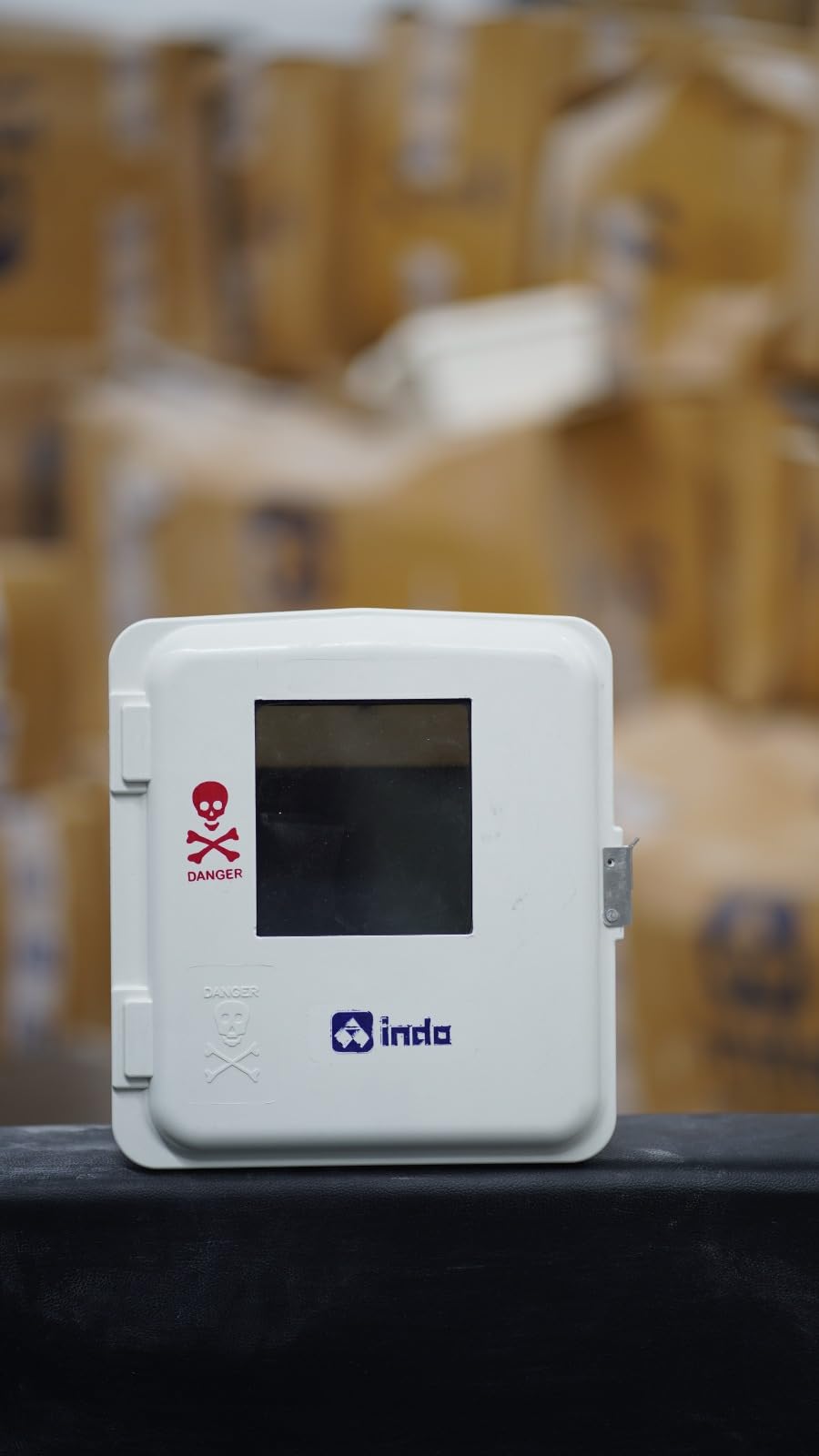 Indo SMC Meter Box | Waterproof Electronic Project Box Enclosure Case for Outdoor, Indoor | Suitable for Various Switch Boxes, Cabinets | Rot-proof & Rust Resistant (250 mm x 220 mm x 140 mm)