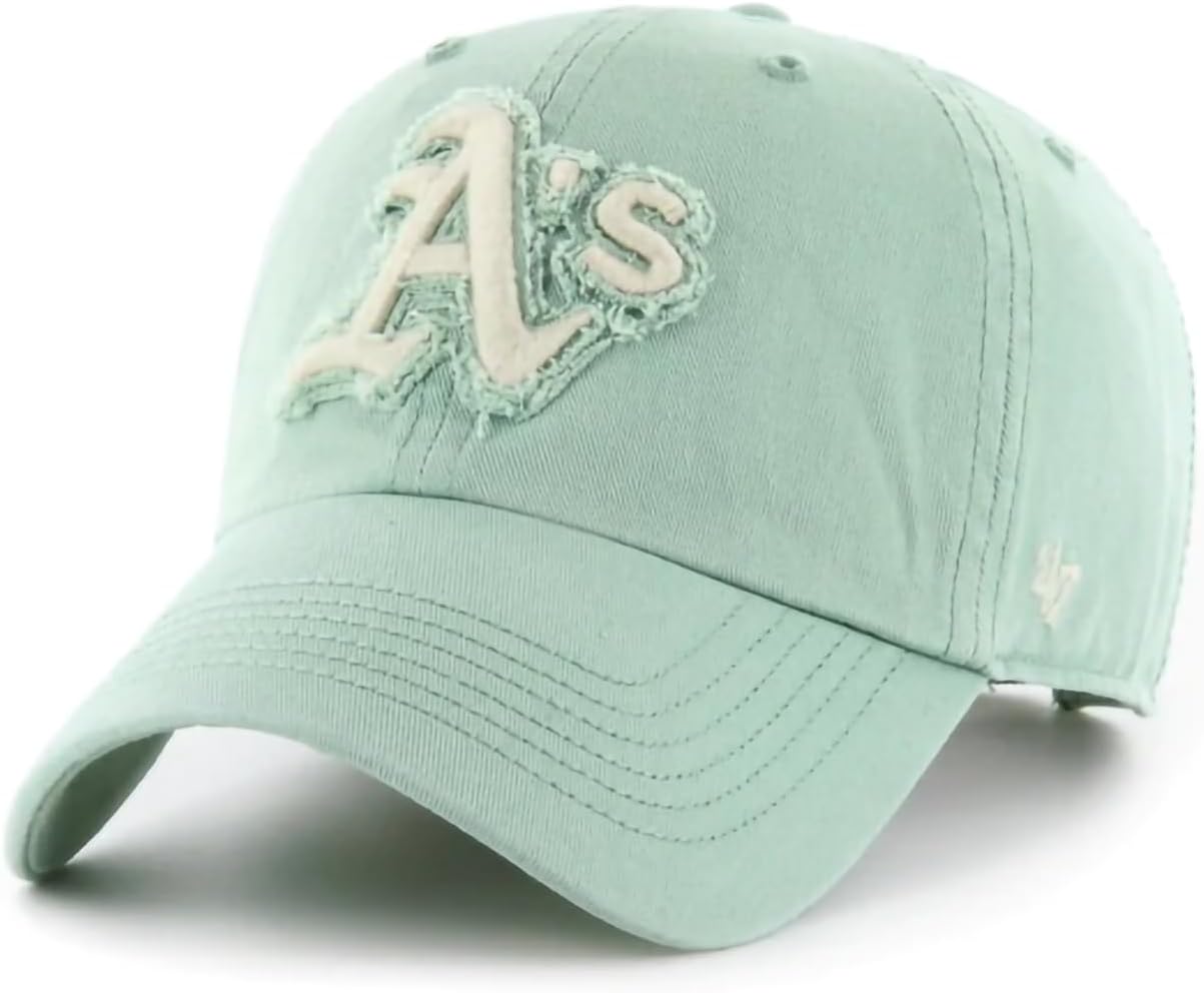 47 MLB Perfect Game Primary Logo Clean Up Adjustable Hat Cap, Adult One Size