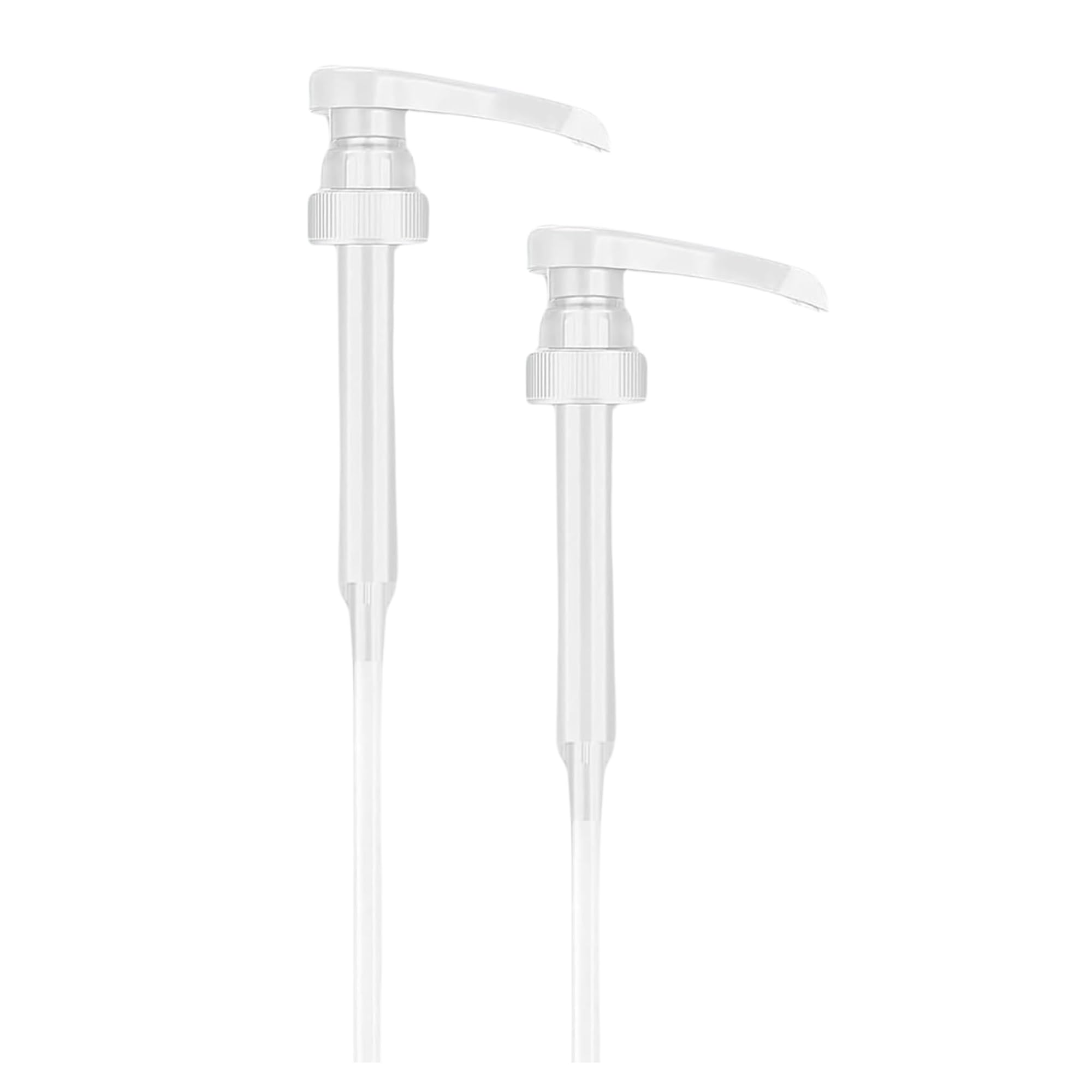 Syrup Pump Compatible with Torani, Davinci and Skinny (Set of 2) - fits Bottles (25.4 oz-750ml) (White)