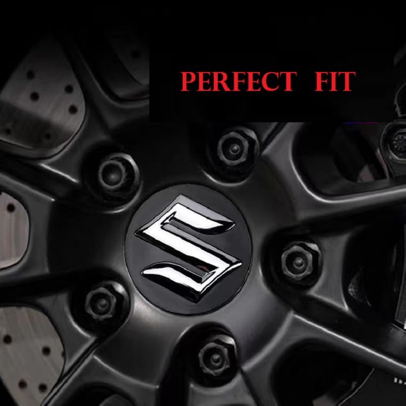 Coprimozzi Per Suzuki - 4 Pezzi Da 60mm Per Celerio, Jimny, Vitara (con Logo) - Foto 12