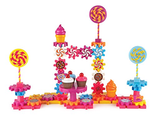 Learning Resources Gears! Gears! Gears! Sweet Shop, Gears Toy, Building Set, 82 Pieces, Ages 4+