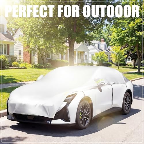 Canchiing Silver Half Car Cover