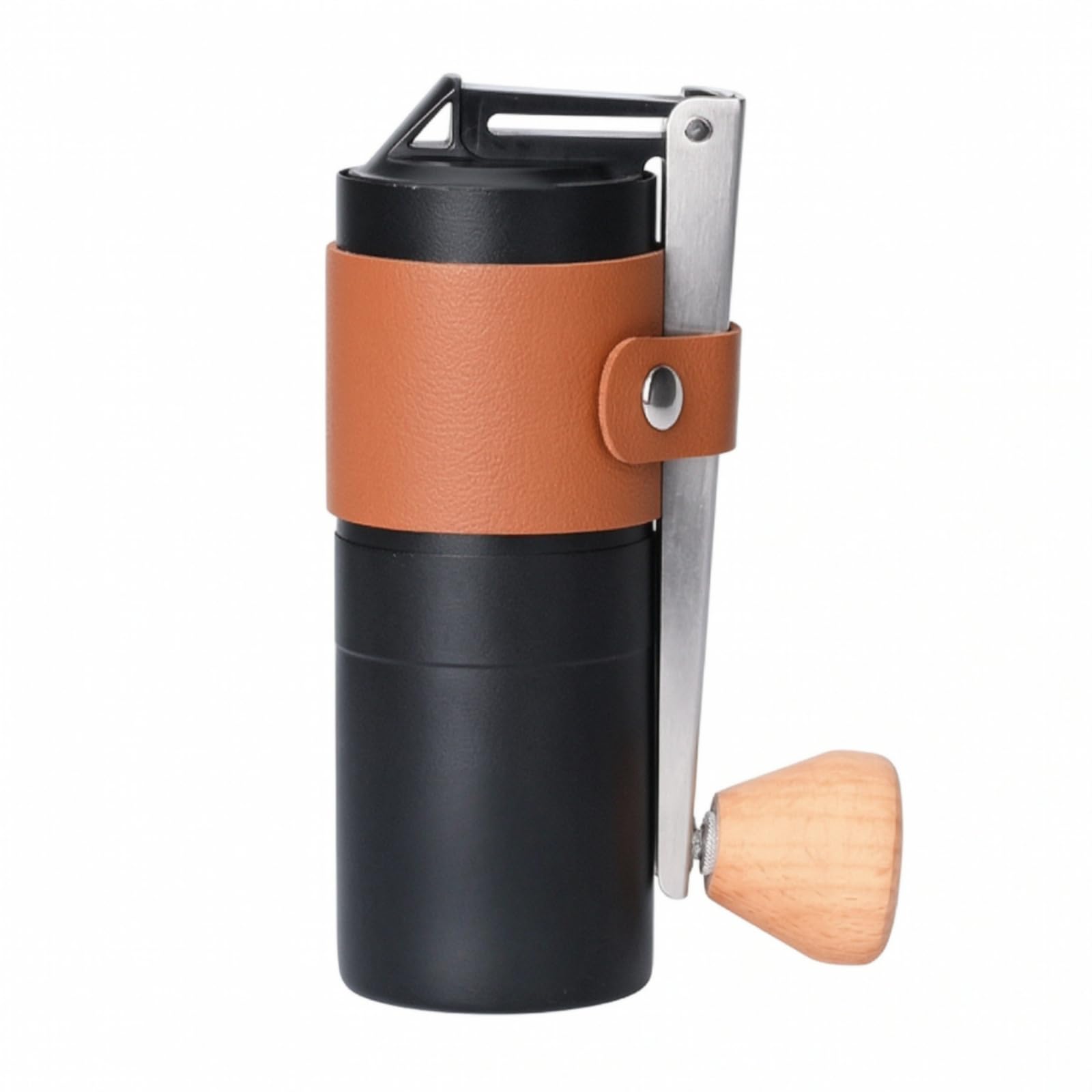 Harilla Molinillo para Café con Manija Metálico | Sin Barías, Molinillo para café Manual, Portátil, Oficina, Viajeros, Baristas, PU