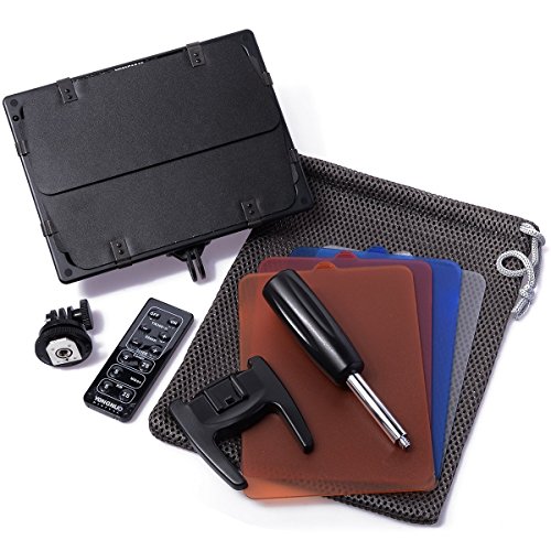 Yongnuo YN300-II Profi 300 LED-Videoleuchte Kamera Panel mit 4 Filter (3200k-5500K einstellbar) – Bild 7