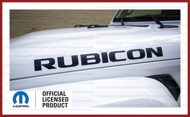Topo Map Hood Graphics for Jeep Wrangler & Gladiator Jordan